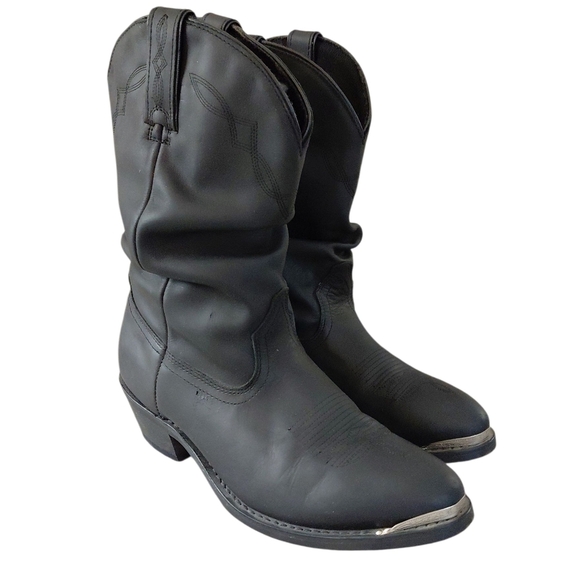 Shyanne Patsy Slouch Western Boots Women's Black Cowboy Boots Size 9 - Picture 12 of 12